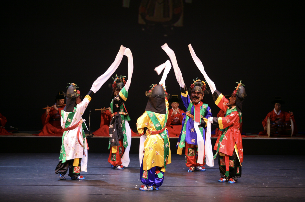Cheoyongmu — five-dancer court ritual dance